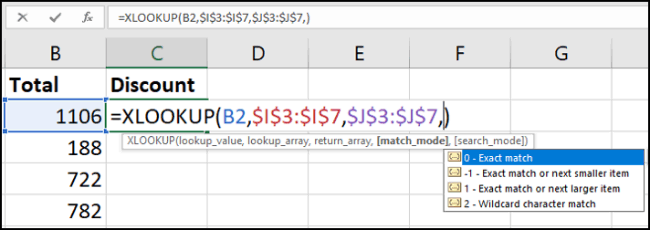 Cách sử dụng hàm XLOOKUP trong Excel